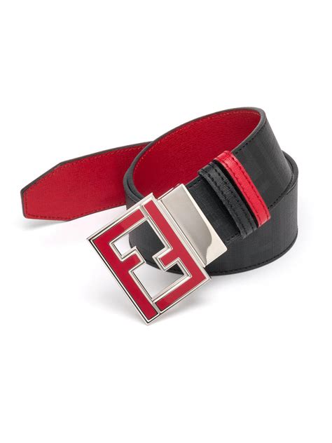 red fendi belt replica|red fendi belt men.